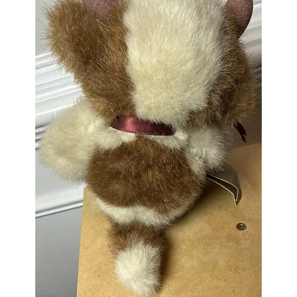 Boyds Bears & Friends Ermo Beesthole Plush Cow 1997 w/ Tags Jointed Bean Bag